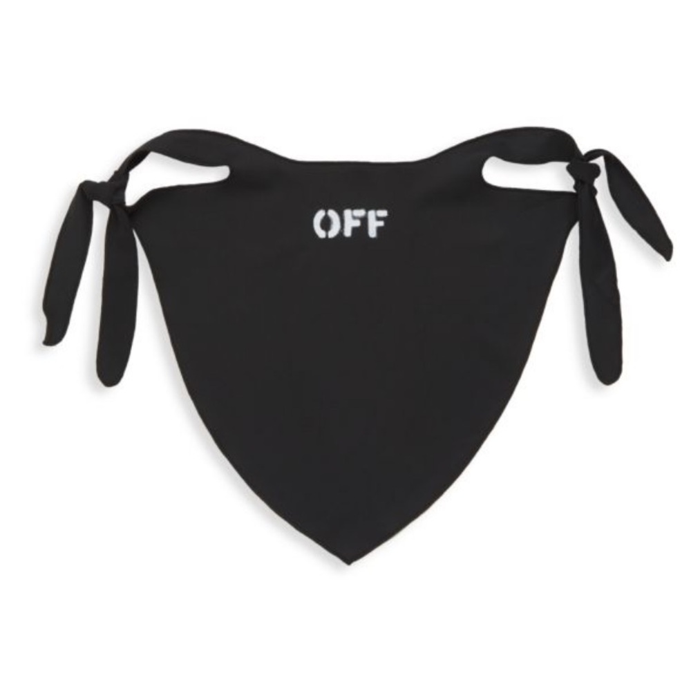 Off-White Off Bandana Mask Black